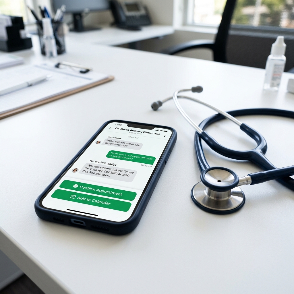 Doctor Appointments CRM interface