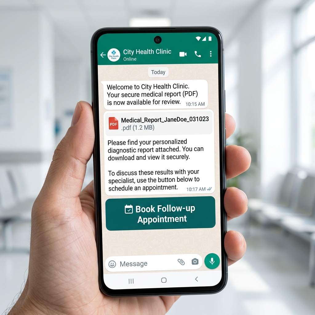 Doctor Appointments CRM interface