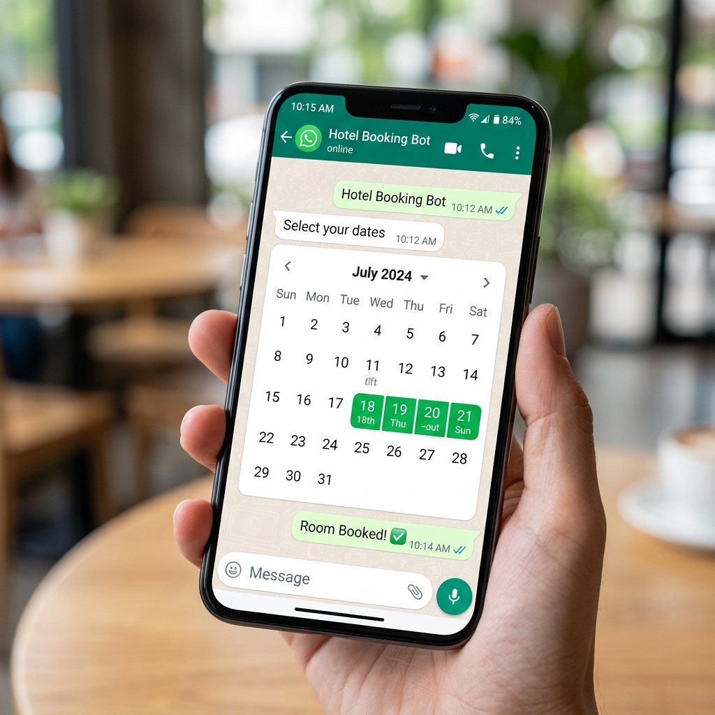 Hotel Booking CRM interface